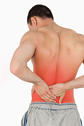 Douleurs au niveau du dos